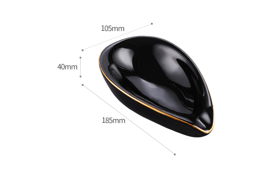 Brilliant gold mosaic Cigar ashtray