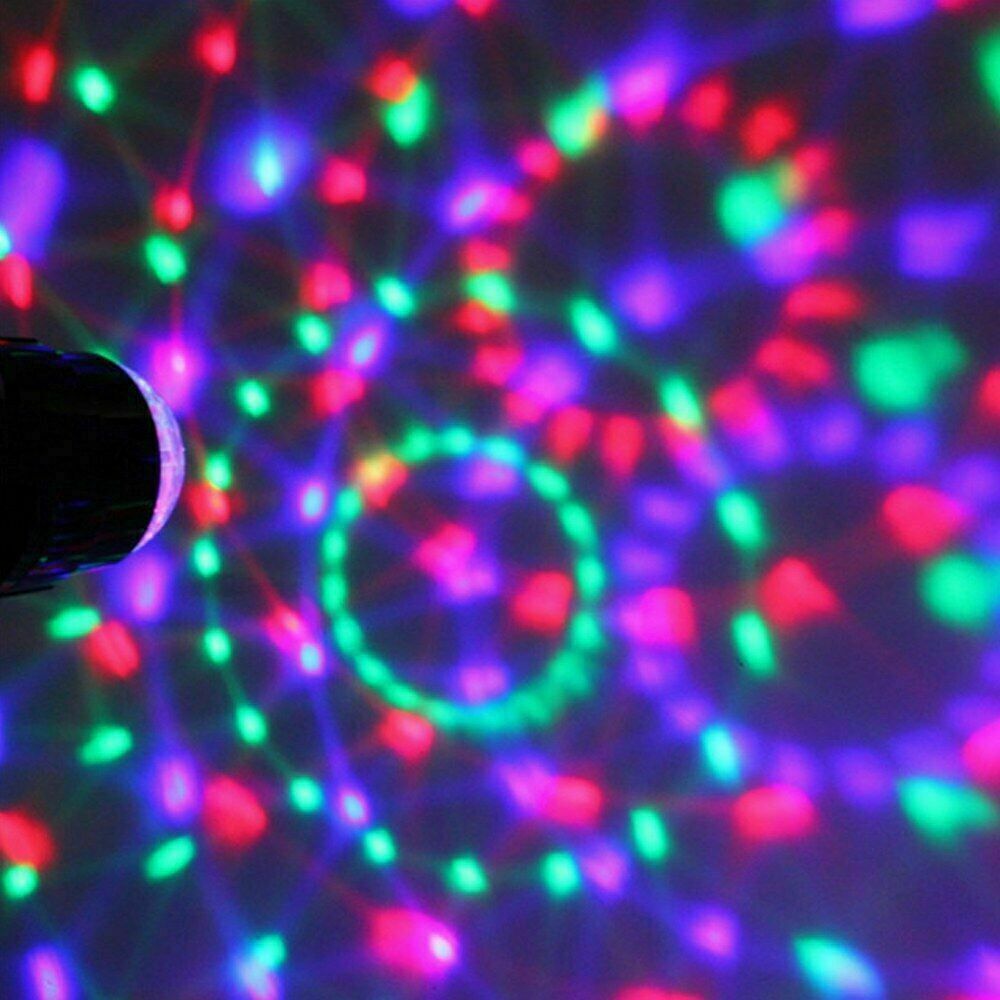 RGB Disco Party Light LED Stage Ball Lights KTV Strobe DJ Sound Activated Lamp