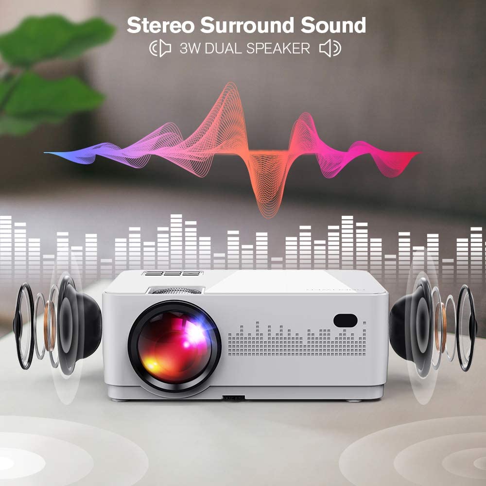 DBPOWER L21 LCD Video Projector