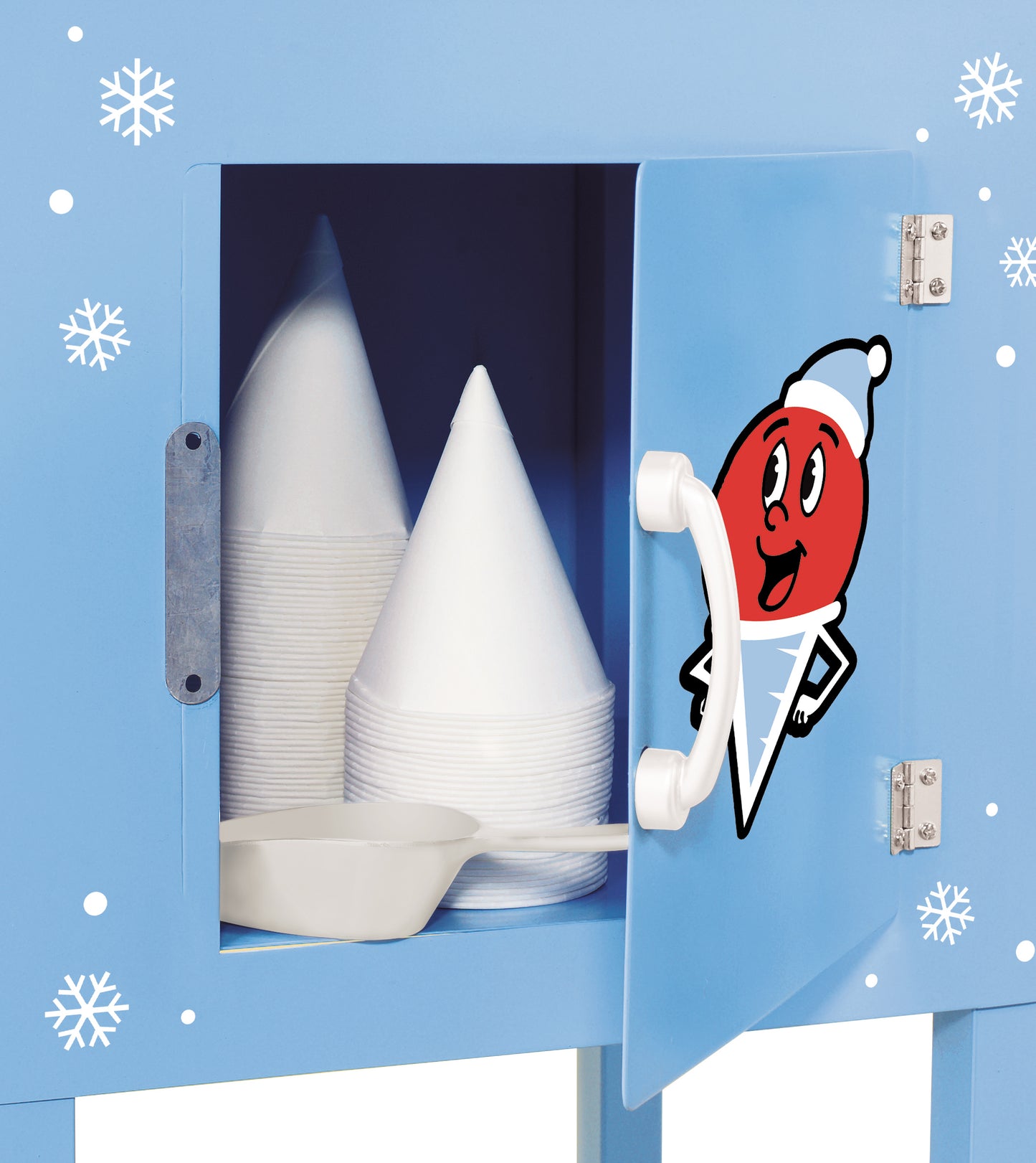 Nostalgia SCC200 Snow Cone Cart - 54 Inches Tall