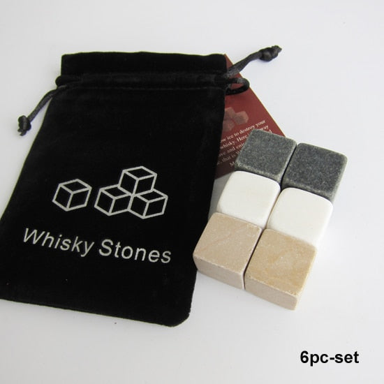 Drixon 100% Natural Whiskey Stones