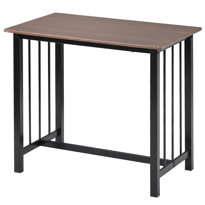 3-Piece Faux Marble Bar Table Set