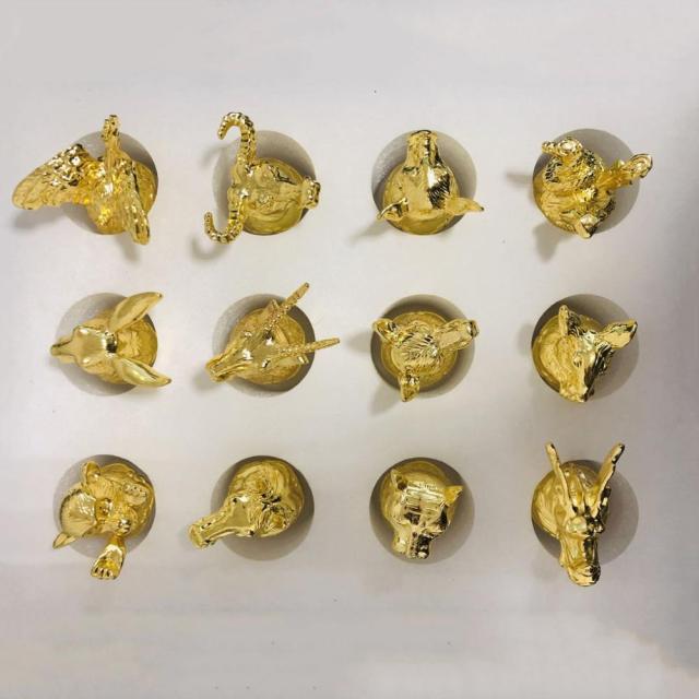 Luxury Set Liquor Glass Sake Cups Zodiac Bar Bullet Cup Cow Tiger Rabbit Dragon Snake Horse Sheep Monkey