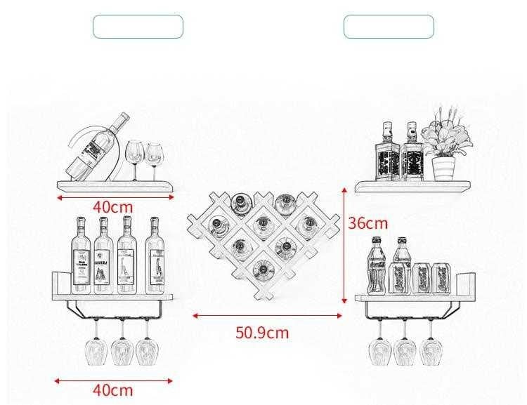 Bar Wine Cabinet Shelf to store and display
