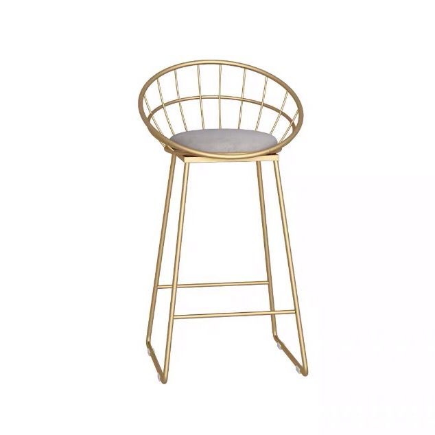 Long Marble bar table chair set