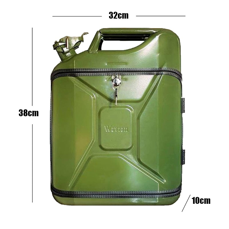 Jerry Can/Gas Can Mini Bar Cabinet Display