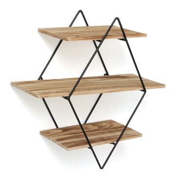 Wall Mounted Shelf Bracket Rack 50cm Width 50cm Height