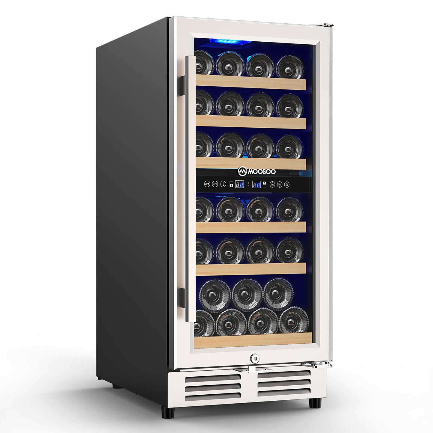 28 Bottle Dual Zone Wine Cooler