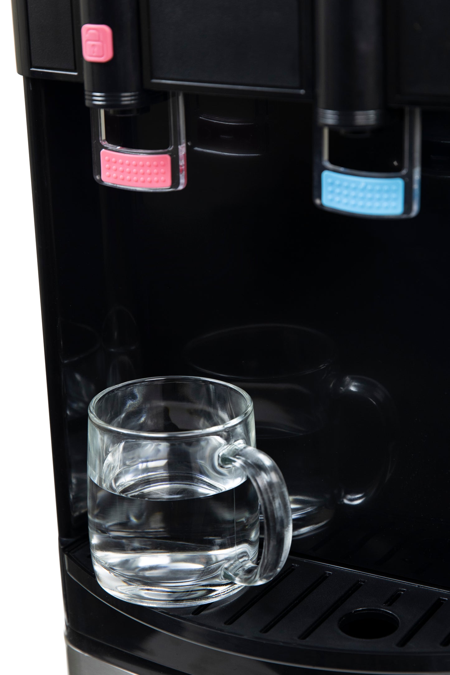 Igloo IWCTL352CHBKS Hot & Cold Top Loading Water Dispenser, Black with Child Safety