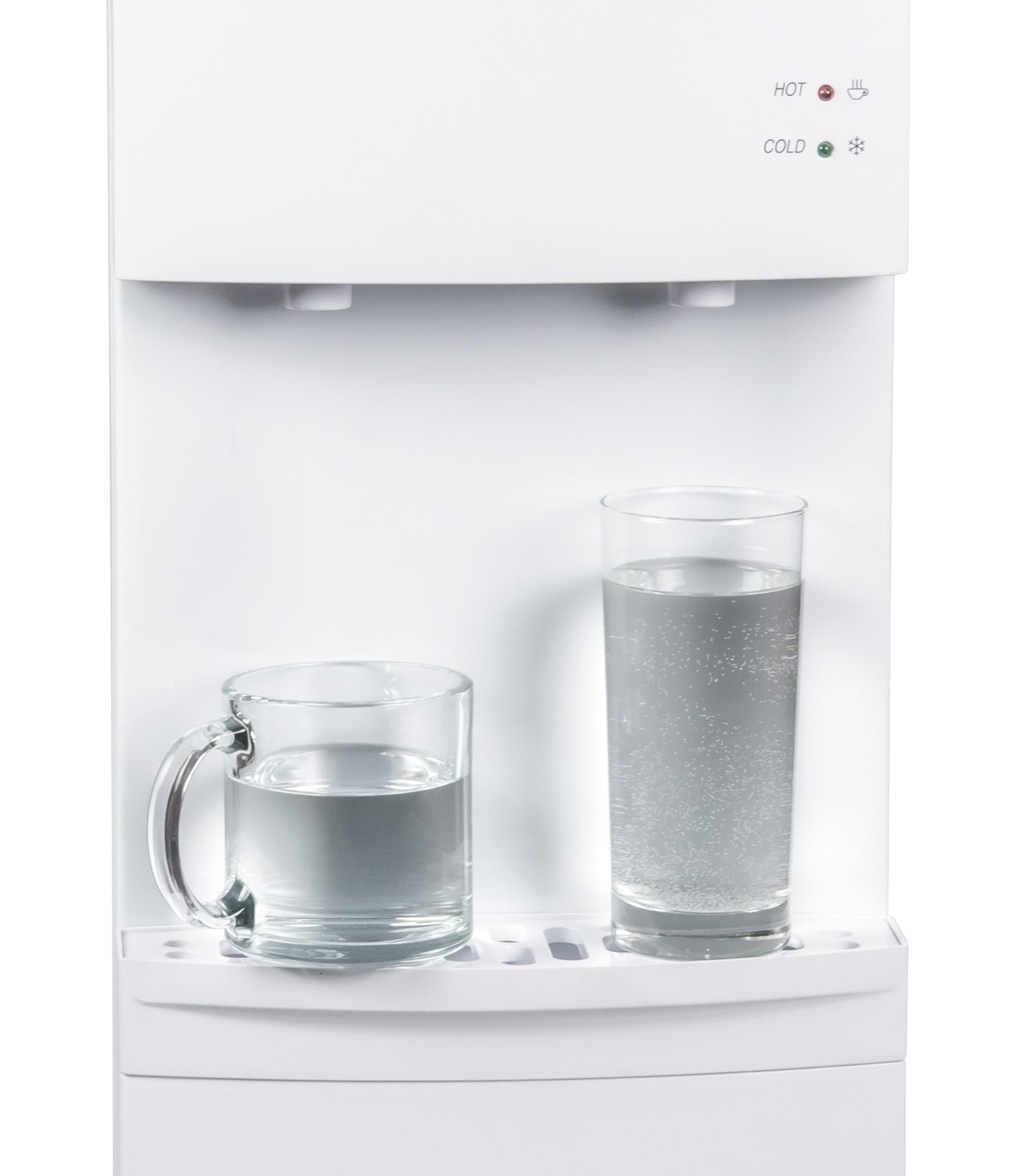 Igloo IWCTL352CHWH Hot & Cold Top Loading Water Dispenser, White With Child Safety Lock