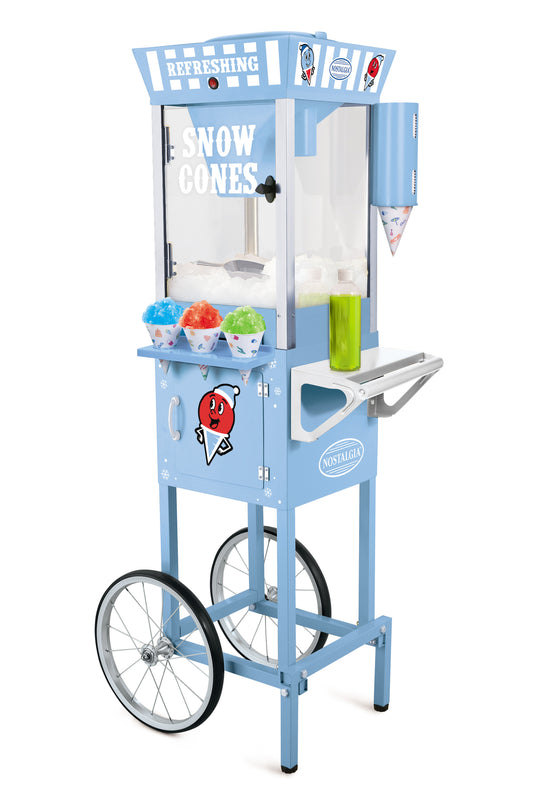 Nostalgia SCC200 Snow Cone Cart - 54 Inches Tall