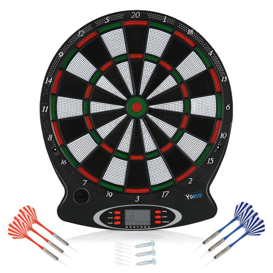 Professional Electronic Dartboard With Scoring Indicator and 6pcs Darts