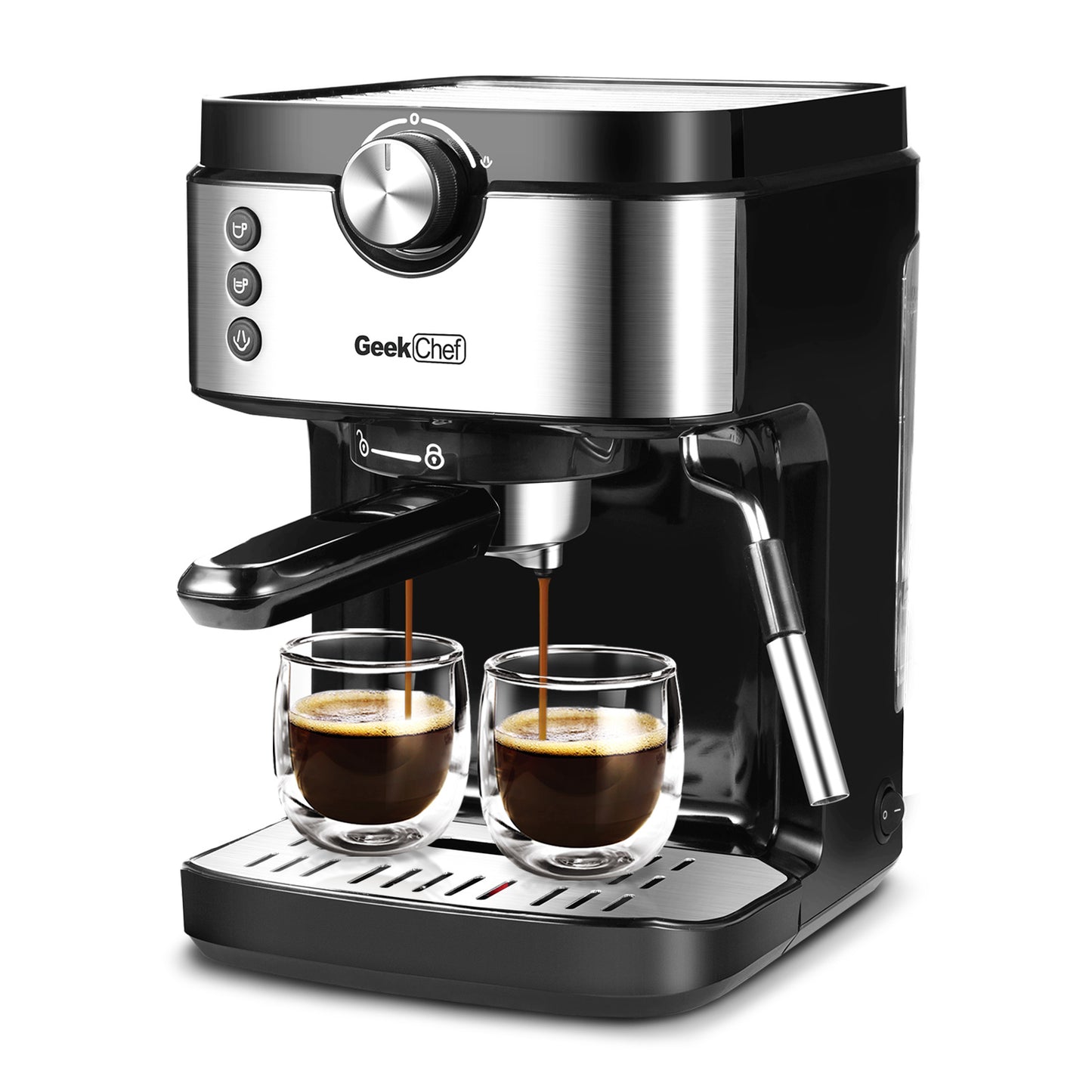 This is perfect for your home coffee bar where you will craft the best espressos, cappuccinos and lattes.