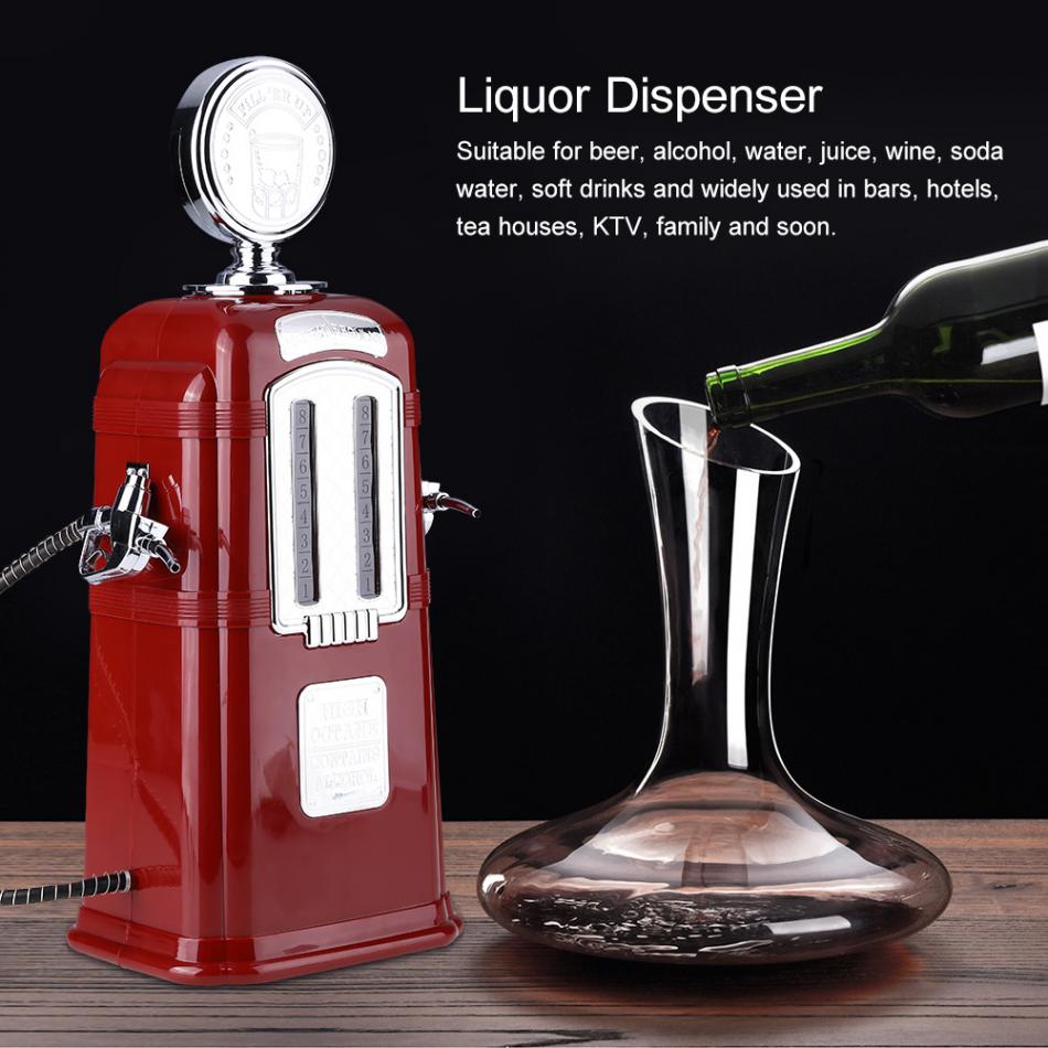 Double Guns Liquor Gas Station Pump Alcohol Dispenser