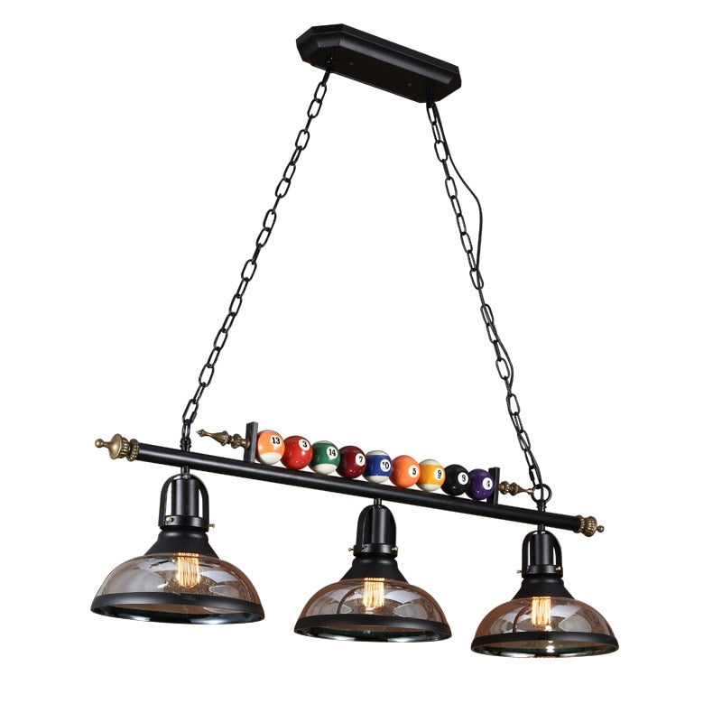 Retro Chandelier Billiard Pool table lights