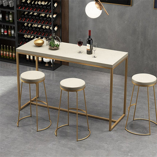 Nordic Golden Bar Stool Modern Counter Stooll