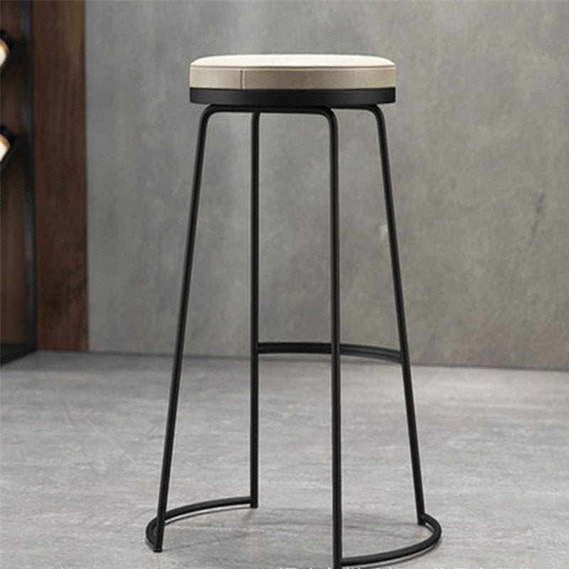 Nordic Golden Bar Stool Modern Counter Stooll