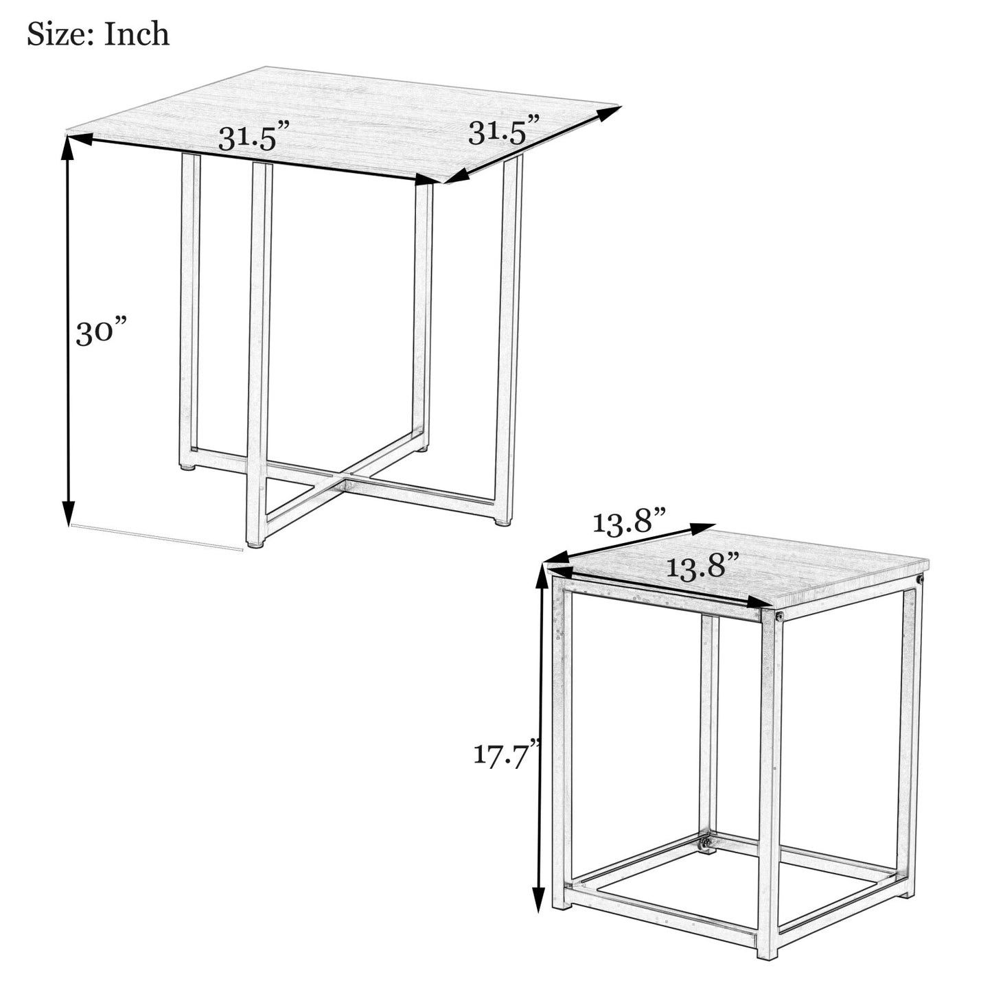 5 Piece Bar Table Set For 4 Bar Table With 4 Stools