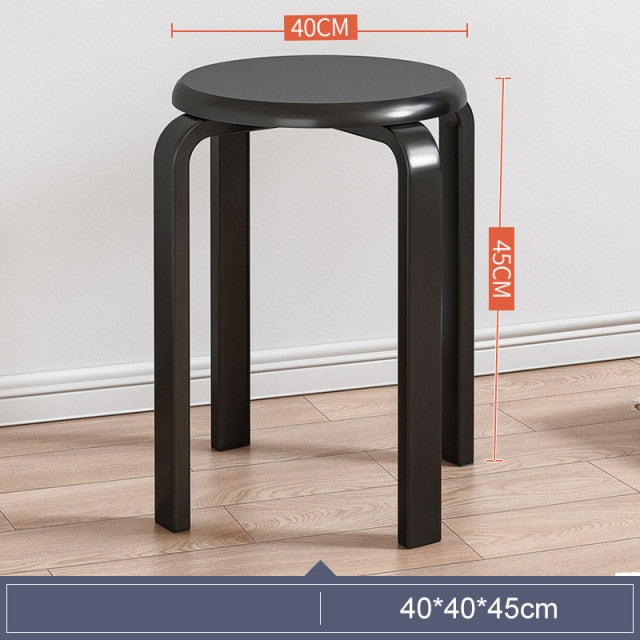 Modern  Wooden Stacking Stools