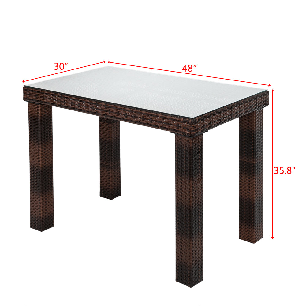 Square Bar/Pub Table  (122 x 76 x 91)cm