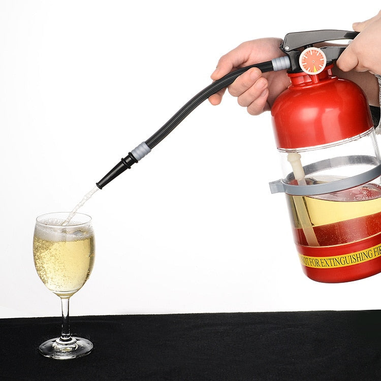 2L Creative Wine/Beer/Liquor Drink Dispenser Fire Extinguisher