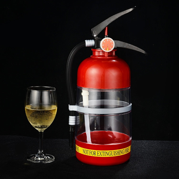 2L Creative Wine/Beer/Liquor Drink Dispenser Fire Extinguisher