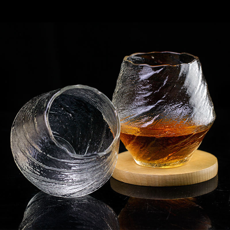 Japanese Hammered Whiskey Glass