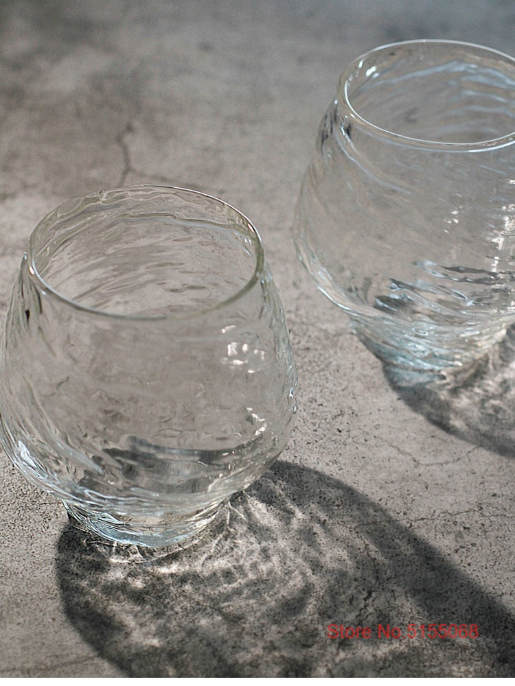 Japanese Hammered Whiskey Glass