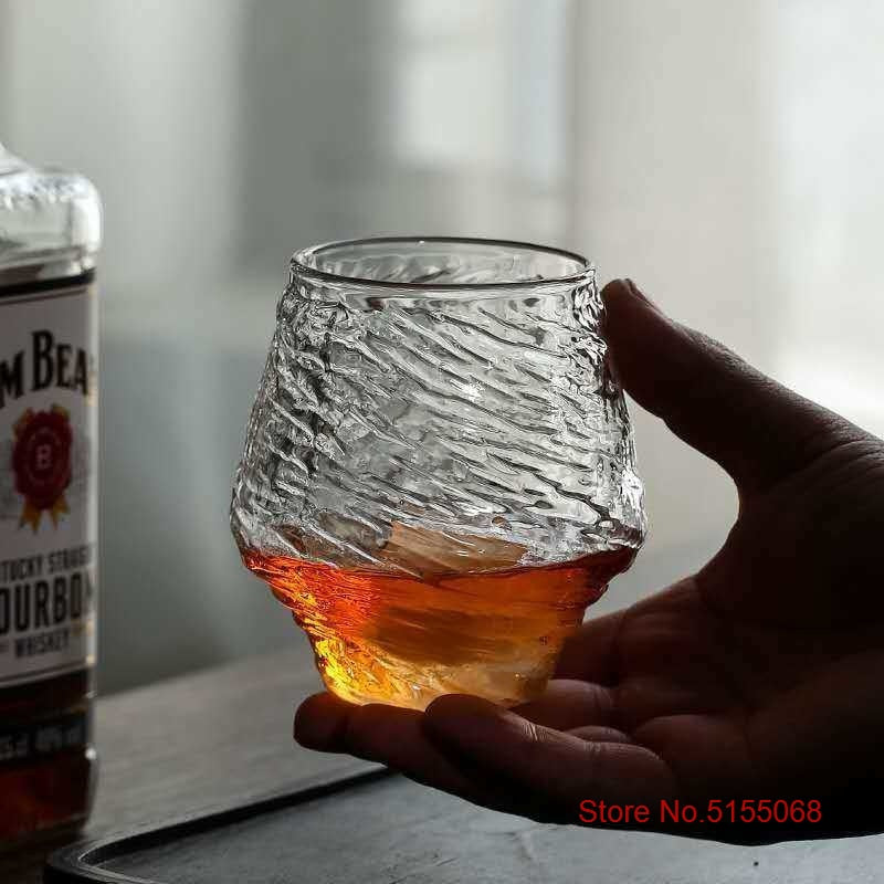 Japanese Hammered Whiskey Glass