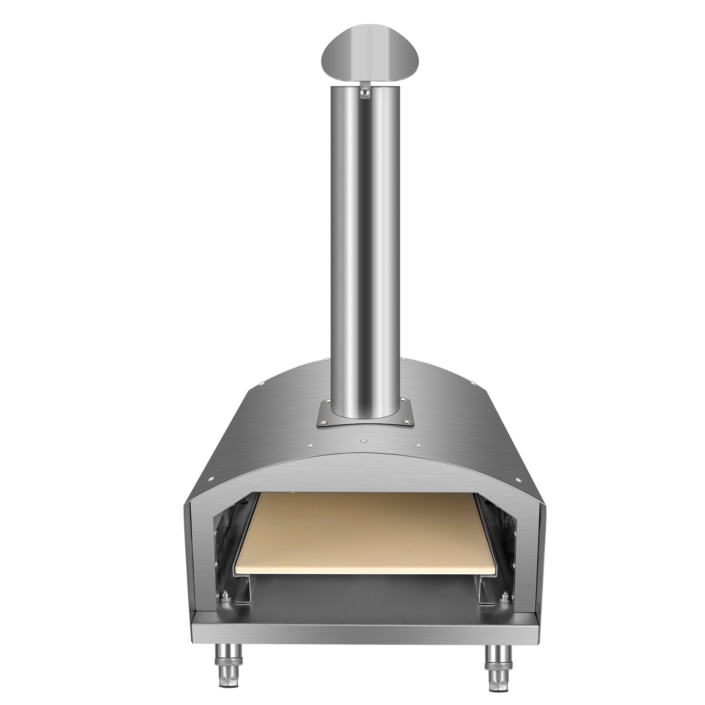 Household Portable Pizza Oven Charcoal BBQ Grill Outdoor Pizza Oven Firewood Stove Outside Griller Wood-Fired Pizza Machine New