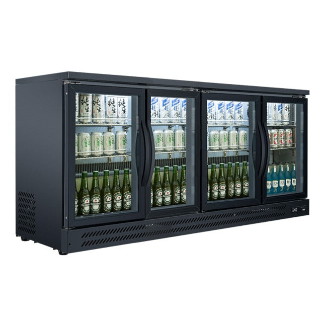 4 Door Glass Beer Refrigerator Display