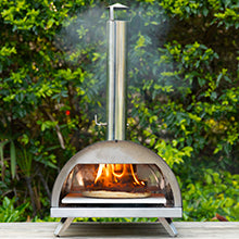 Outdoor Wood Fired Pizza Oven 12 Inch Portable Pizza Maker