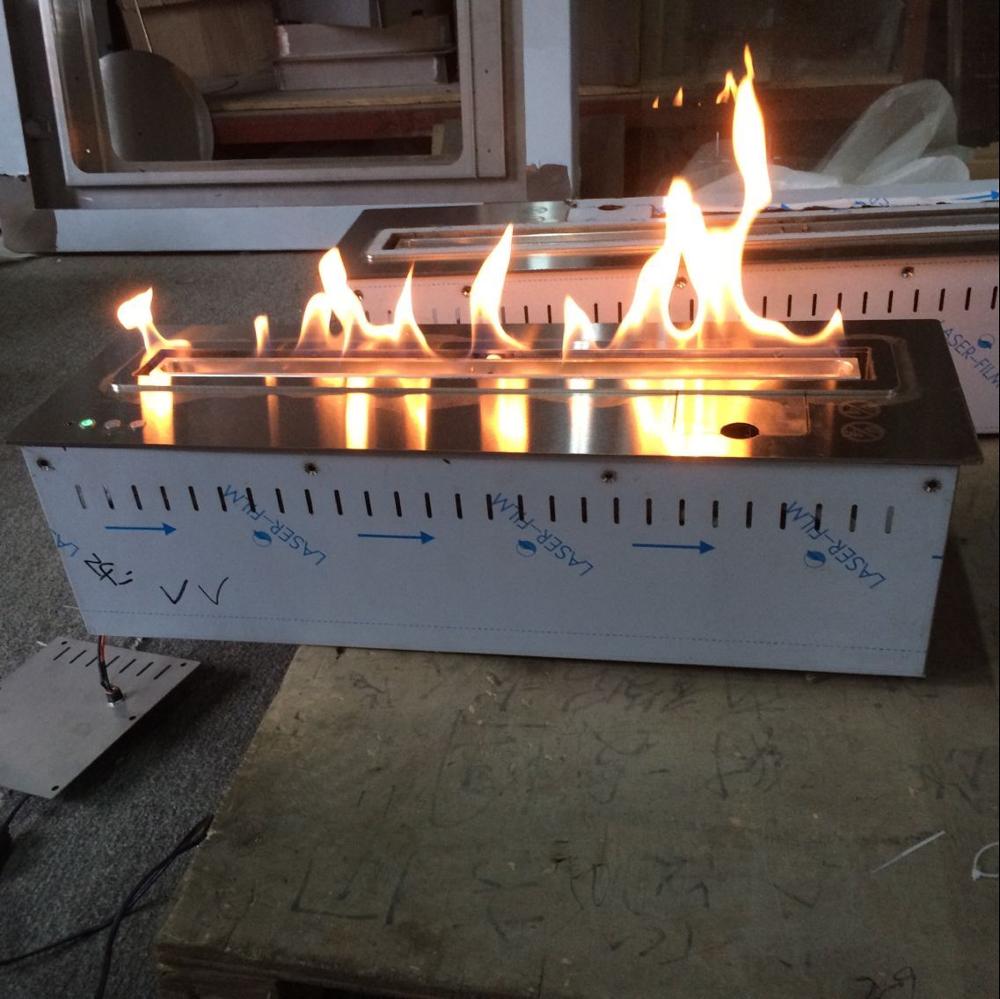 24 inch decorative ethanol electric fireplace