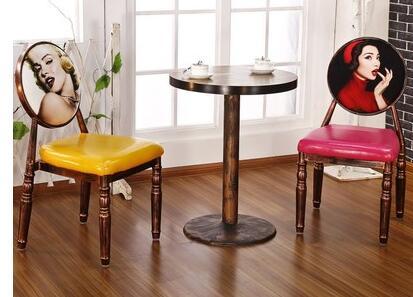 Retro chairs and tables